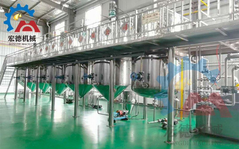 菜籽油精煉設備廠家，宏德機械質量穩定精煉品質好