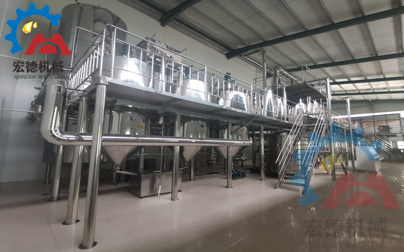 米糠油物理精煉生產(chǎn)線，宏德廠家按需求定制設備及方案